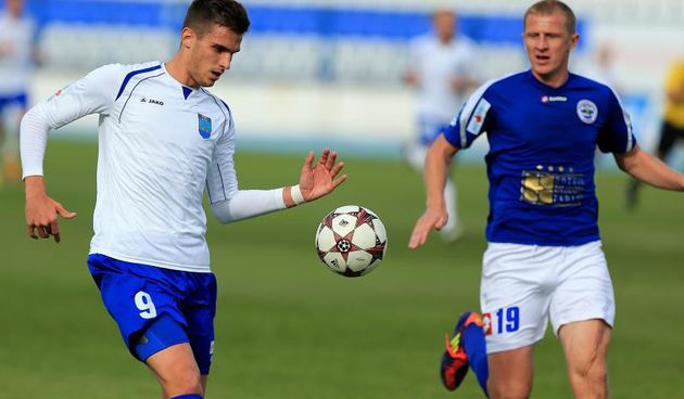 Stadion Gradski vrt, Osijek – MAXtv 1. HNL, 12. kolo, NK Osijek – NK Zadar. Marko Dugandzic i Mato Neretljak. Photo: Davor Javorovic/PIXSELL