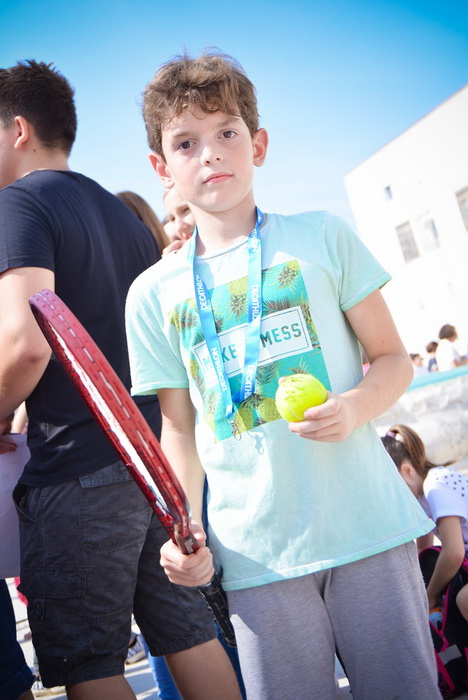 Davis Cup: Kids Day na zadarskom Forumu. Foto: Iva Perinčić