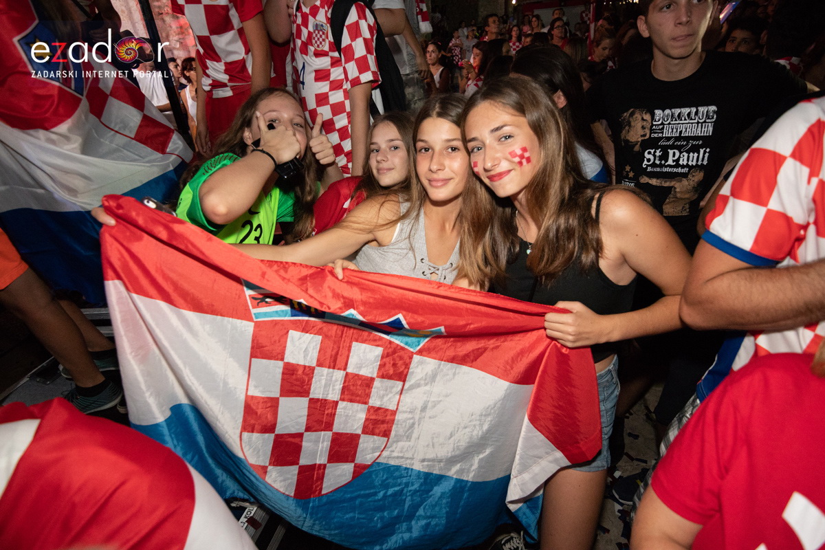 Veličanstven doček četvorice zadarskih Vatrenih