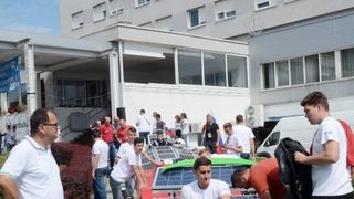 Sisak: Utrka solarnih automobila hrvatskih stukovnih škola