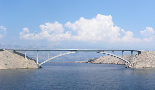 Paški most (Foto: Josip Portada)