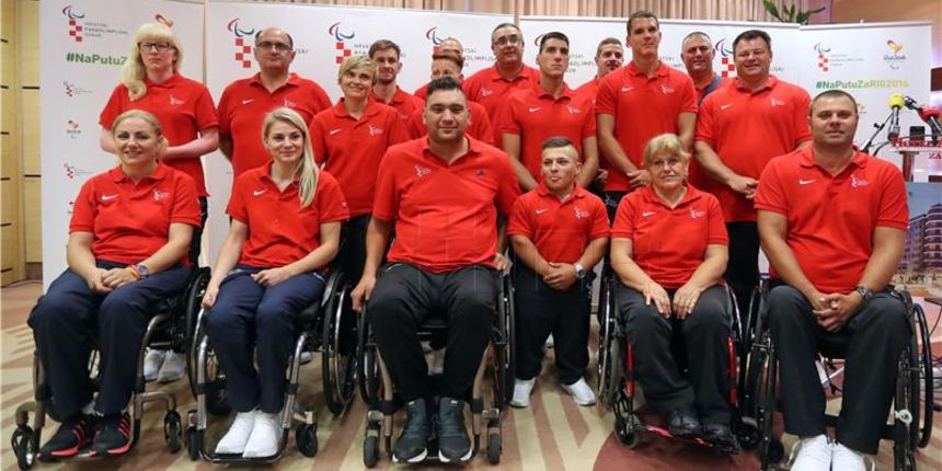 Hrvatska paraolimijska reprezentacija, foto: Hina