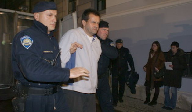 Privođenje Voškiona/Foto: Barkun.hr