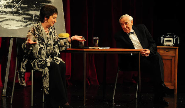 HNK Zadar: “Stilske vježbe”, Pero Kvrgić, Lela Margetić, foto: Nenad Marčev