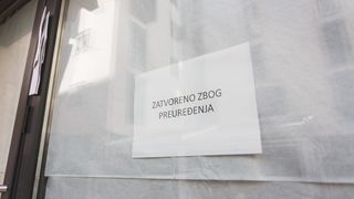 Zatvorene butige i poluprazan zadarski Poluotok Zatvorene butige i poluprazan zadarski Poluotok