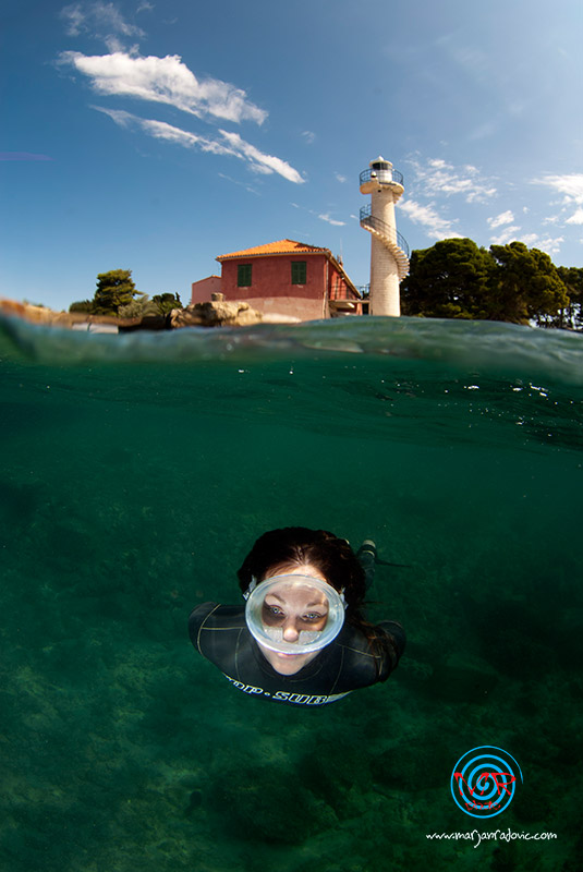 Podmorski foto session na Puntamici, Foto: Marjan Radović Podmorski foto session na Puntamici, Foto: Marjan Radović