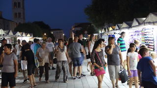 Večernji đir po zadarskoj rivi. Foto: Leo Banić