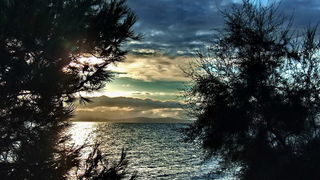 Plameni zalazak na Punta Skali, foto: L. Kvarantan