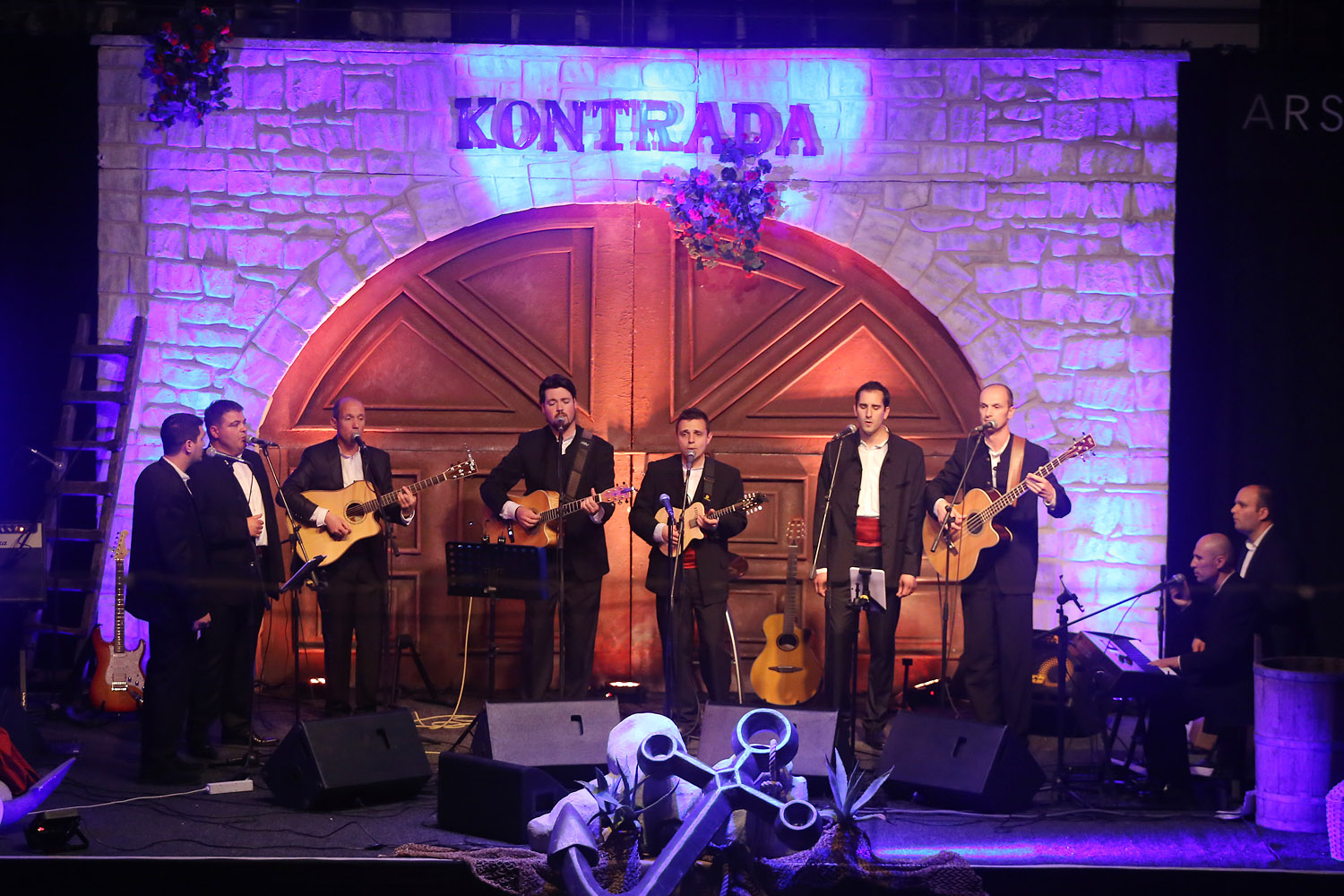 Humanitarni rođendanski koncert klape Kontrada u Arsenalu. Foto: Filip Brala Humanitarni rođendanski koncert klape Kontrada u Arsenalu. Foto: Filip Brala