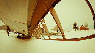 Priča zaboravljenog aviona u Otočcu, foto: Leo Banic