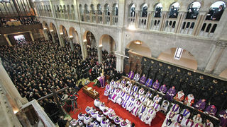 Posljednji ispraćaj nadbiskupa Ivana Prenđe (foto: Marin Gospić)