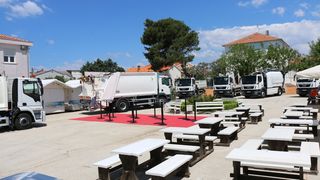 Prezentacija novog voznog parka poduzeća Čisti otok i Vodovod Vir Prezentacija novog voznog parka poduzeća Čisti otok i Vodovod Vir