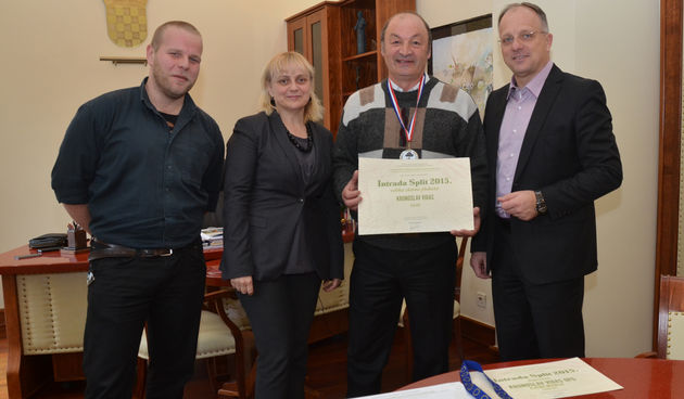 Primanje u uredu gradonačelnika, Kruno Vidas