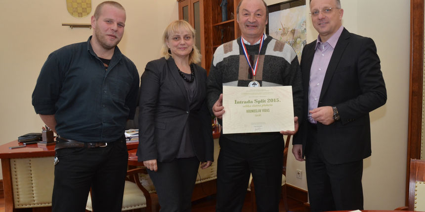 Primanje u uredu gradonačelnika, Kruno Vidas