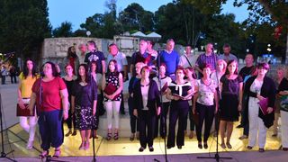 Zbor Petar Zoranić nastupio na Zadar classic open air-u