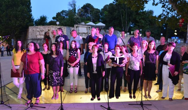 Zbor Petar Zoranić nastupio na Zadar classic open air-u
