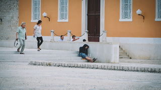 Škura bura na zadarskoj rivi 15. srpnja 2016.