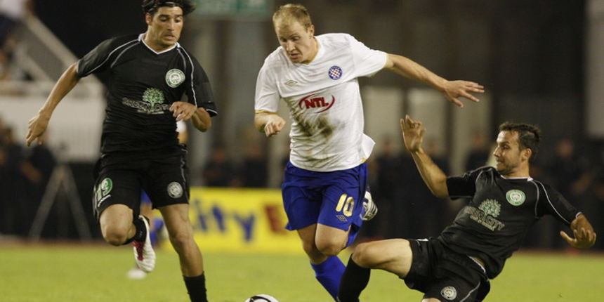 Split, 190810. Gradski stadion Puljud. Uzvratna utakmica cetvrtog pretkola Europske lige izmedju Hajduka i Uniree. Na fotografiji: Senijad Ibricic. Foto: Ante Cizmic / CROPIX Split, 190810. Gradski stadion Puljud. Uzvratna utakmica cetvrtog pretkola Europske lige izmedju Hajduka i Uniree. Na fotografiji: Senijad Ibricic. Foto: Ante Cizmic / CROPIX
