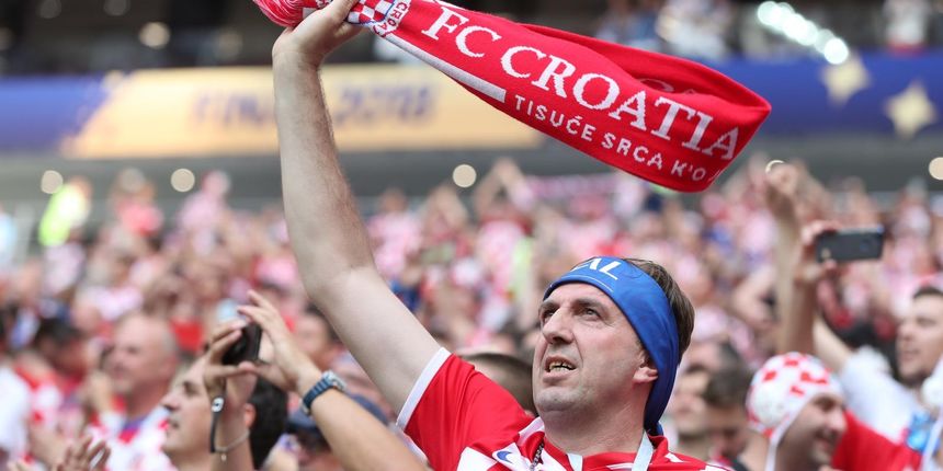 Hrvatski navijači briljiraju na tribinama stadiona Lužnjiki