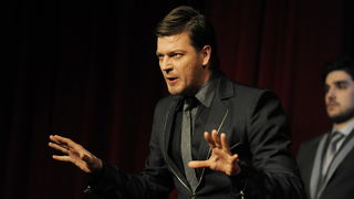 Sibenik, 110213.
HNK Sibenik.
Generalna proba koprodukcijske predstave HNK Sibenik i Kazalista Gavella Zagreb autora Rolanda Schimmelpfenniga “PUSH UP 1