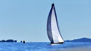 Zadarska Koka 2016. gledana s mora. Foto: Leonard Kvarantan Zadarska Koka 2016. gledana s mora. Foto: Leonard Kvarantan