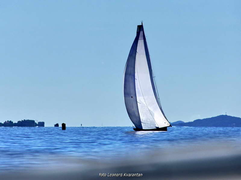 Zadarska Koka 2016. gledana s mora. Foto: Leonard Kvarantan Zadarska Koka 2016. gledana s mora. Foto: Leonard Kvarantan