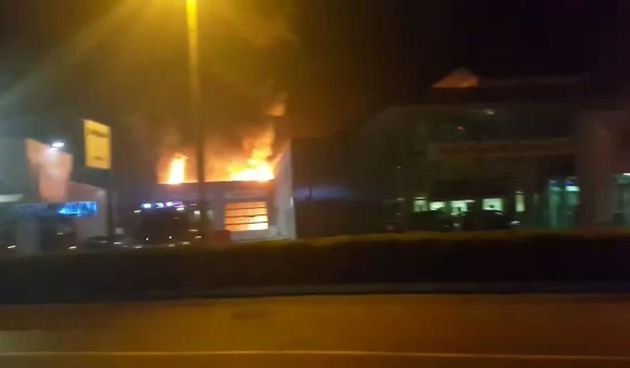 Požar Auto Hrvatska