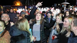 Spektakularni doček Nove 2017. godiner u Viru