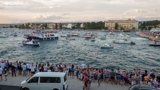 Zadar priredio čudesan doček svojim Vatrenim herojima (1)