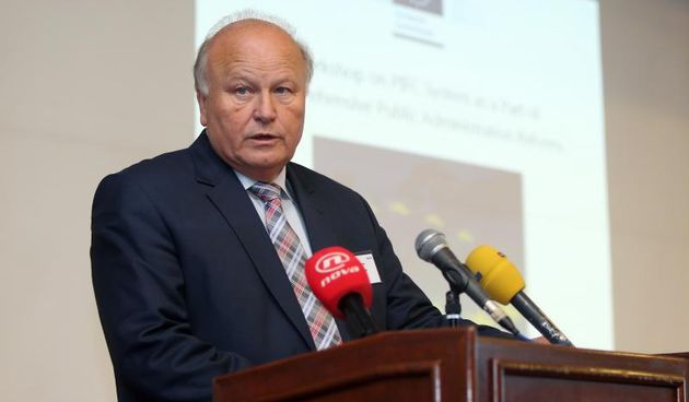 13.06.2013., Zagreb – Slavko Linić. U hotelu Four Points by Sheraton Panorama odrzana je regionalna konferencija na temu: Sustav unutarnjih financijskih kontrola kao dio sveobuhvatnih reformi u javnom sektoru, u organizaciji Sredisnje harmonizacijske jedi