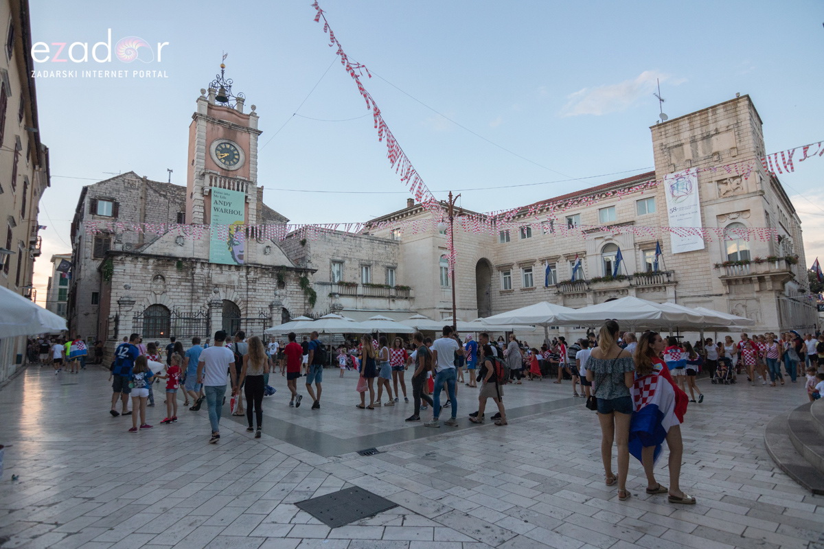Veličanstven doček četvorice zadarskih Vatrenih