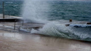 Poljana: Olujno jugo 11. studenog 2012.  Foto: Tomislav Ivanov
