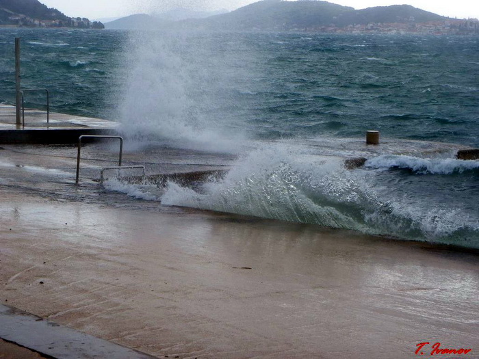 Poljana: Olujno jugo 11. studenog 2012.  Foto: Tomislav Ivanov