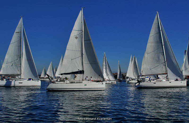 “Zadarska koka”: Regata za sve generacije snimljena iz “koke” “Zadarska koka”: Regata za sve generacije snimljena iz “koke”