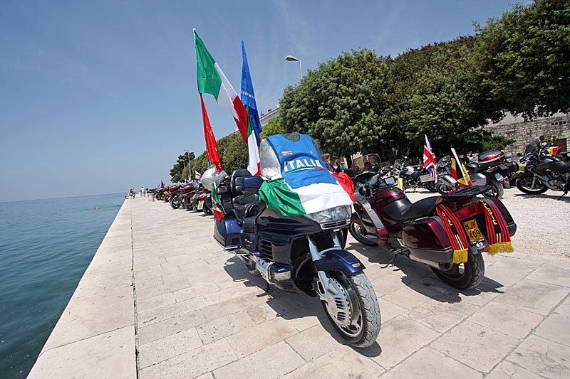 Susret bikera u Zadru (foto: Marin Gospić)