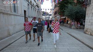 Veličanstven doček četvorice zadarskih Vatrenih