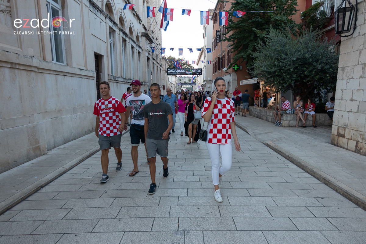 Veličanstven doček četvorice zadarskih Vatrenih