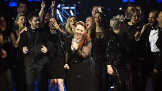 Ruža Janjiš pobjednica je druge sezone show-a “The Voice, najljepši glas Hrvatske”. Photo: Davor Višnjić/PIXSELL