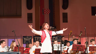 Biograd na Moru: Priredba “Tebi grade”  u povodu blagdana Sv, Stosije i Dana grada, Foto. Franjo Juric