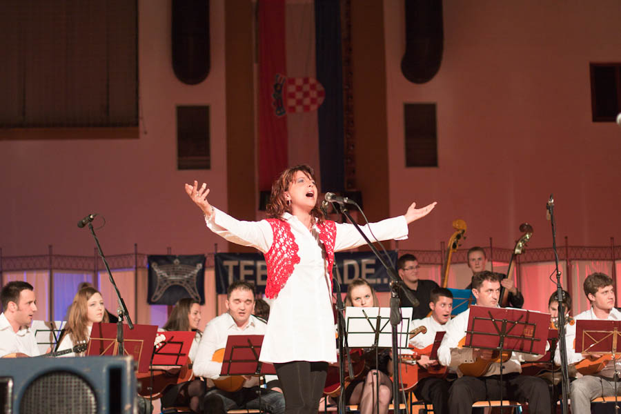 Biograd na Moru: Priredba “Tebi grade”  u povodu blagdana Sv, Stosije i Dana grada, Foto. Franjo Juric