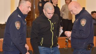 Suđenje Tinu Šunjergi na Županijskom sudu u Zadru