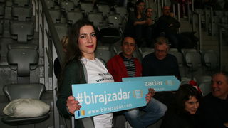 Košarkaši i navijači KK Zadar podržali akciju #birajzadar Košarkaši i navijači KK Zadar podržali akciju #birajzadar