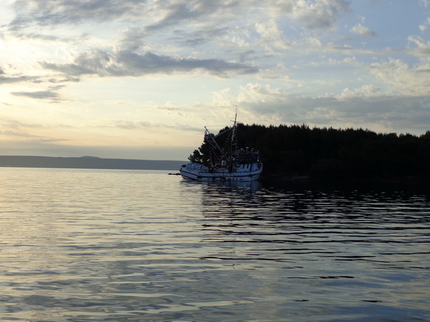 Mišnjak: Nasukana ribarica “Glamoč”