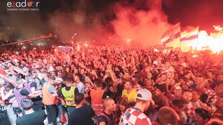 Zadar priredio nezaboravan doček svojim Vatrenim herojima