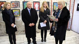 Otvorenje izložbe učenika Škole za primjenjenu umjetnost Otvorenje izložbe učenika Škole za primjenjenu umjetnost