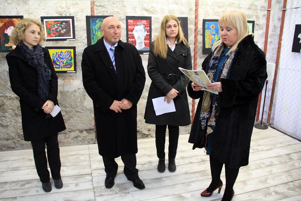 Otvorenje izložbe učenika Škole za primjenjenu umjetnost Otvorenje izložbe učenika Škole za primjenjenu umjetnost