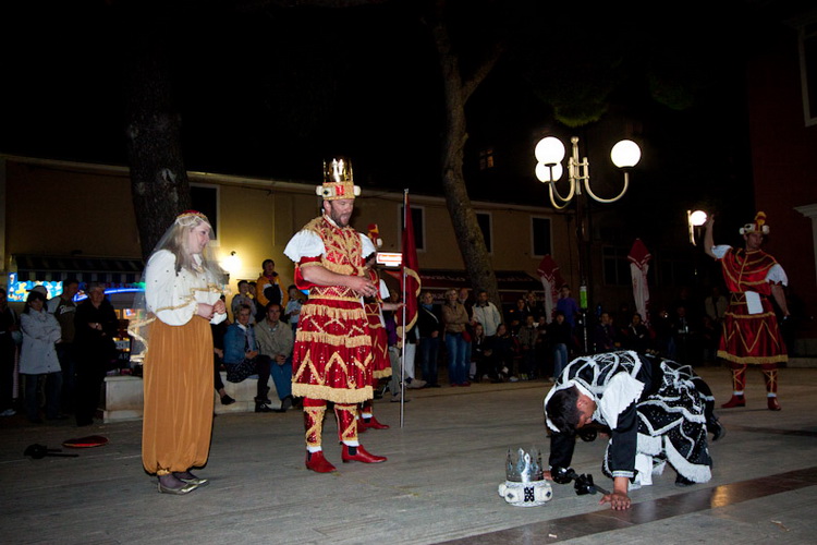 Biograd na Moru: Viteska igra, korculanska “Moreska”, Foto: Franjo Juric Biograd na Moru: Viteska igra, korculanska “Moreska”, Foto: Franjo Juric