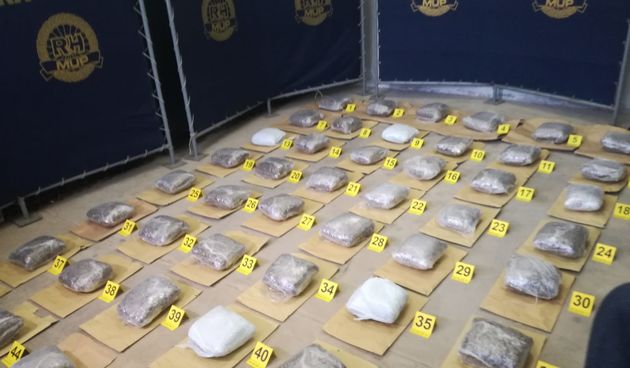 Zaplijenjena marihuana