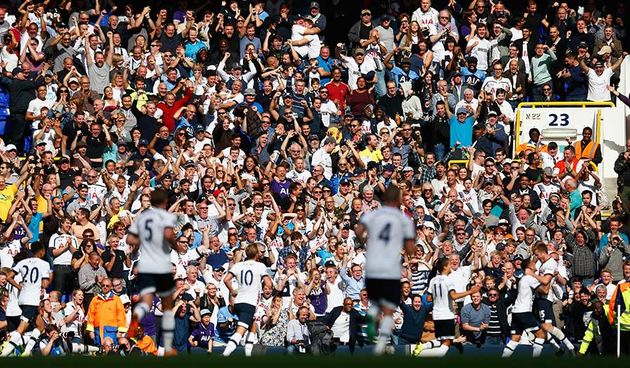 Slavlje Tottenhama, foto: premierleague.com