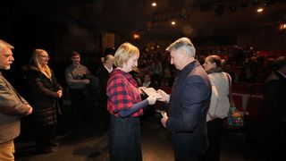 Višnja Starešina u Zadru predstavila knjigu “Hrvati pod KOS-ovim krilom; Završni račun Haaškog suda”.